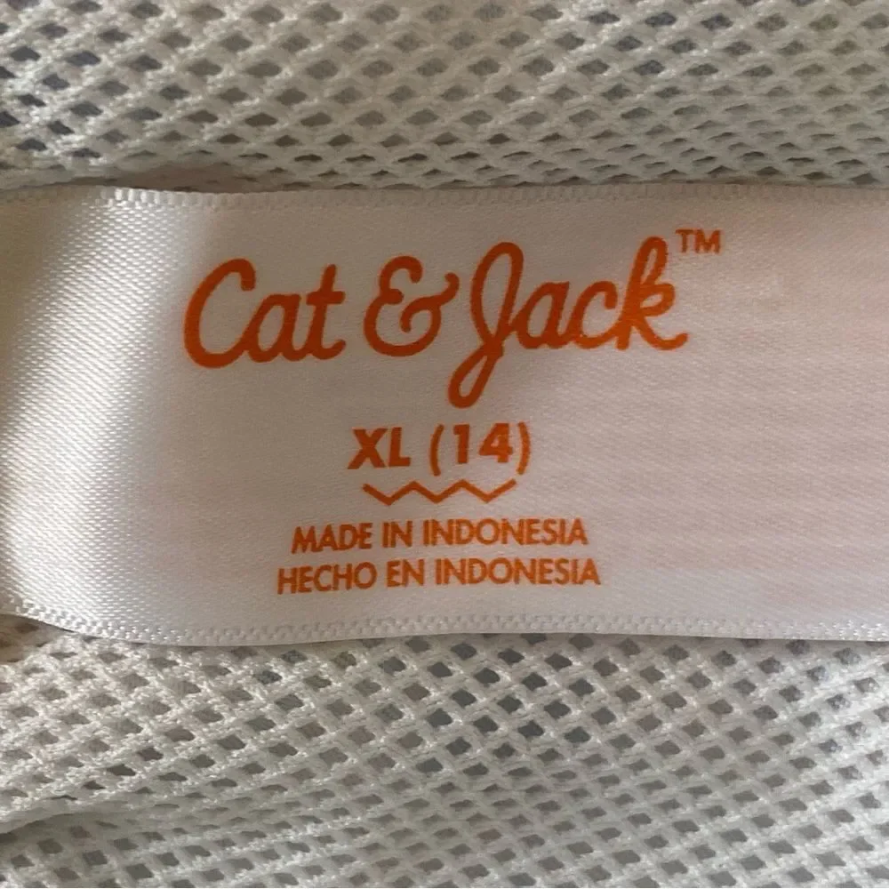 Cat & Jack Boys XL 14 Swim Trunks Lot 2 Tropical Palm Tie Dye Board Shorts
